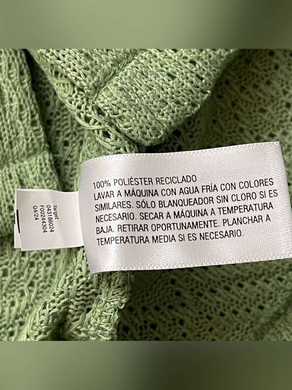 Original Use Sage Green Short-Sleeve Knit Polo Shirt - Picture 6 of 7